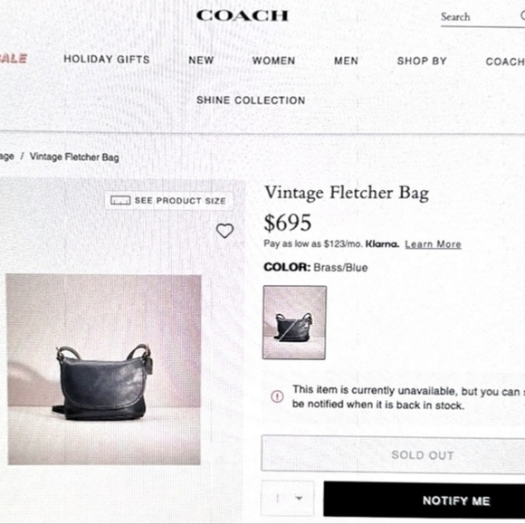 Gorgeous 90s Vintage Coach Fletcher Leather Crosssbody 4150 Off White - Picture 13 of 14